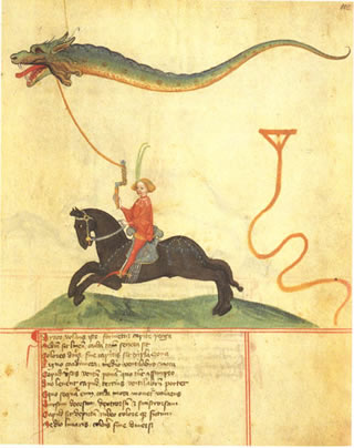 Abbildung aus Conrad Kyesers Bellifortis, 1405